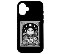 Carta del Tarot japonés The Daruma Lucky Doll Witchy Moon Carcasa para iPhone 16
