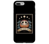 Carta del Tarot japonés The Daruma Lucky Doll Witchy Moon Carcasa para iPhone 7 Plus/8 Plus
