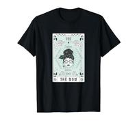 Carta del Tarot La Mamá Cáncer Signo del Zodíaco Camiseta gráfica económica