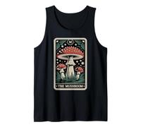Carta del Tarot La Mosca del Hongo Agaric Amanita Muscaria Hongo Camiseta sin Mangas