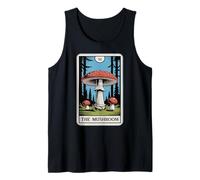 Carta del Tarot La Seta Amanita Muscaria Mosca Agaric Hongo Camiseta sin Mangas