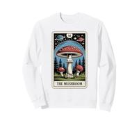 Carta del Tarot La Seta Amanita Muscaria Mosca Agaric Hongo Sudadera