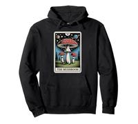 Carta del Tarot La Seta Amanita Muscaria Mosca Agaric Hongo Sudadera con Capucha