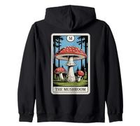 Carta del Tarot La Seta Amanita Muscaria Mosca Agaric Hongo Sudadera con Capucha