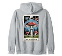 Carta del Tarot La Seta Amanita Muscaria Mosca Agaric Hongo Sudadera con Capucha