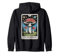 Carta del Tarot La Seta Amanita Muscaria Mosca Agaric Hongo Sudadera con Capucha