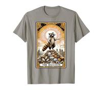 Carta del Tarot Mapache Divertido Mapache Camiseta