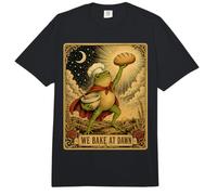 Carta del Tarot Que horneamos en el Panadero de Masa Madre de la Rana del Amanecer Comfort Colors Adult Heavyweight T-Shirt