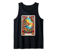 Carta del Tarot Siciliano Y Costa De Sicilia Camiseta sin Mangas