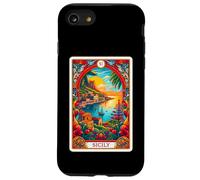 Carta del Tarot Siciliano Y Costa De Sicilia Carcasa para iPhone SE (2020) / 7 / 8