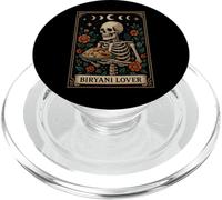 Carta del Tarot The Biryani Lover, Comida India, Esqueleto, Bruja PopSockets PopGrip para MagSafe