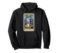 Carta del Tarot The Coffee Office Humor Funny Coffee Sudadera con Capucha