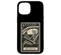 Carta del Tarot The Driver - Drive Chauffeur Spooky Gothic Witchy Carcasa para iPhone 15