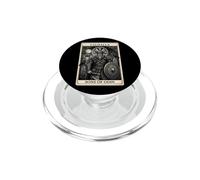 Carta del Tarot Vikingo Hijos de Odin, Guerrero nórdico, Valhalla Odin PopSockets PopGrip para MagSafe