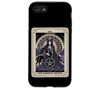Carta del Tarot XVIII Pentáculo de la Diosa de la Luna Hécate Carcasa para iPhone SE (2020) / 7/8