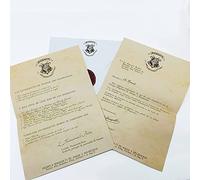 Carta En Castellano de Aceptación Escuela de Magia, personalizada en Español