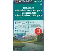 Carta escursionistica n. 070. Parco Naturale Adamello, Brenta 1:40.000. Ediz. italiana, tedesca e inglese: Wandelkaart 1:40 000