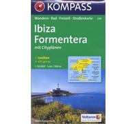 Carta escursionistica n. 239. Ibiza, Formentera 1:50.000: Wandelkaart 1:50 000
