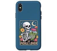 Carta gótica del tarot del decapado de salmuera del pepino del amante de los pe Carcasa para iPhone X/XS