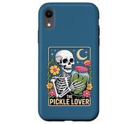 Carta gótica del tarot del decapado de salmuera del pepino del amante de los pe Carcasa para iPhone XR