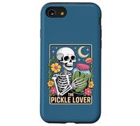 Carta gótica del tarot del decapado de salmuera del pepino del amante de los pe Carcasa para iPhone SE (2020) / 7 / 8