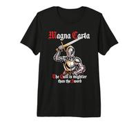 Carta Magna Libertad y Derechos Civiles Camiseta Premium