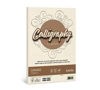 Carta pergamena Calligraphy Canvas Ruvido Favini fogli avorio A4 200 g A69Q314 (conf.50)