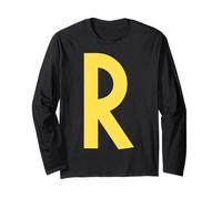 Carta R Grupo Divertido Matching Disfraz de Halloween 2025 Manga Larga