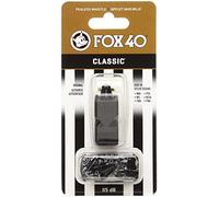 Carta Sport Correas de muñeca Fox 40 para árbitro Silbato, Unisex, Negro, F/S