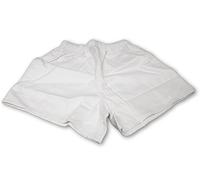 Carta Sport New Zealand Rugby Shorts Pantalones Cortos, Infantil, Blanco, 0,71 m (28 Pulgadas)