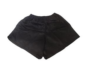 Carta Sport Pantalones Cortos de Rugby de Nueva Zelanda para Hombre, Hombre, Pantalones Cortos, RSZB36, Negro, 36"/91 cm