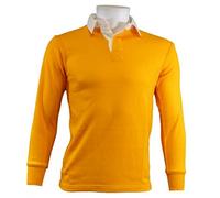 Carta Sport para Hombre Plain Jersey de Rugby, Hombre, Color Amber, tamaño Medium