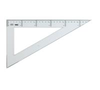 Cartabón Dibujo SAFTA Plástico Cristal 30 cm.