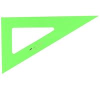 Faber-Castell 666 - Cartabón de 21 cm, color verde