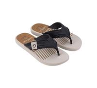 Cartago Chanclas para hombre, Beige Negro, 45/46 EU