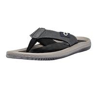 CARTAGO Dunas VI AD - Chanclas para hombre - Chanclas para hombre - Cómodas - Zapatos de verano, Gris Negro Oscuro, 44 EU