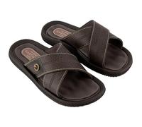 CARTAGO Fiji IV Slide AD, AR329 Dark Brown, Sandalia Hombre, Marrón Oscuro, 43 EU