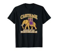 Cartago Guerra Elefante Guerras Púnicas Historia Camiseta gráfica económica