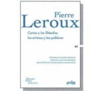 Cartas A Los Filosofos A Los Artistas Y Los Politicos