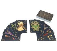 Cartas Apocalypse | Cuatro jinetes | Revelaciones | Cartas de póquer | Alta calidad | Textura de lino