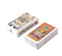 Cartas de adivinación, 78 piezas de baraja de aventura, 10,5 x 6,3 cm, versión inglesa, tarot para principiantes, profesionales, adivinación, fiestas, viajes, regalos