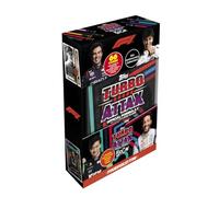 Cartas de Fórmula 1 Topps Turbo Attax 2024, cinco veces mega lata (60 cartas + 6 LE)