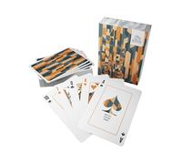 Cartas de juego Bullets, cartas de juego, cartas Dazzle, Cardistry, 52 cartas incl. 2 Joker, cartas de magia, (Naranja)