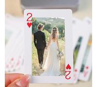 Cartas de juego con fotos personalizadas, mazo personalizado con tus imágenes, único para familiares y amigos, recuerdos de boda, aniversario y recuerdo del día de San Valentín
