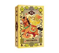 Cartas de Juego para el Año Nuevo | Accesorios de para el año del Caballo - Juego de Viaje para la Familia y la Noche - para turistas, cumpleaños, niños, Adolescentes, Adultos, Magos, reuniones