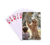 Cartas de juego personalizadas para mascotas, baraja de póquer personalizada con retratos de mascotas (perro, gato y más) - Cartas de juego con fotos con texto personalizado, regalo único para los