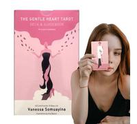 Cartas De La Baraja Del Tarot: Baraja Misteriosa De 78 Cartas, Carta De Oráculo Portátiles, Visión Psicológica, Orientación Del Pasado Futuro Para La Lectura En El Hogar, Adivinación, Meditación