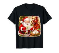 Cartas de Lectura de Santa y Caballo Camiseta