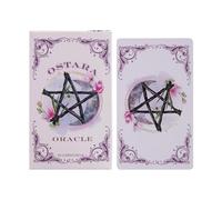 Cartas de oráculo, baraja de oráculos espirituales, 4.72 x 2.76 Pulgadas, 20 Hojas de Cartas de Tarot para Principiantes en inglés, Tarjeta de Lectura de la para inspiradores Accesorios de