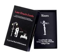 Cartas de oráculo de amor, cartas de oráculo de llama gemela, cartas de tarot para principiantes, cubre llama gemela, alma gemela y relaciones románticas, te guía en el viaje del amor